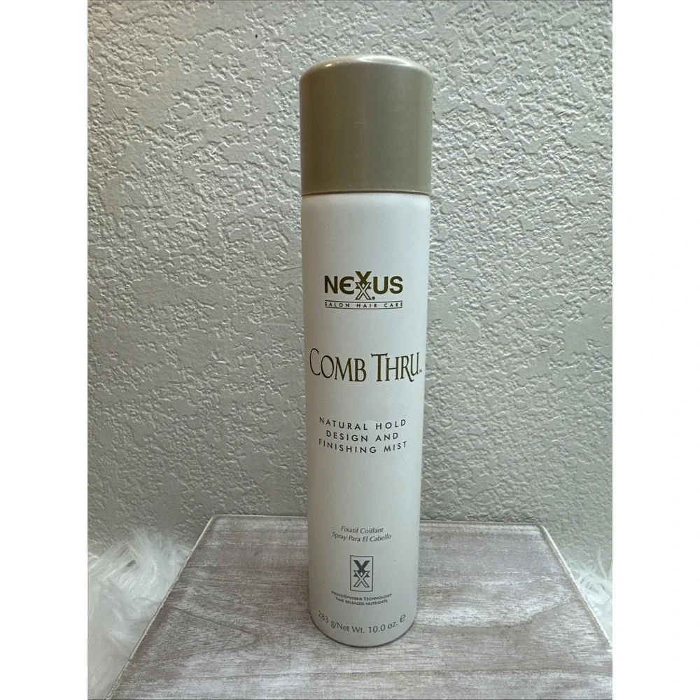 $40 🌙 Nexxus Comb Thru Natural Hold Finishing 10 oz NEW Rare Formula READ